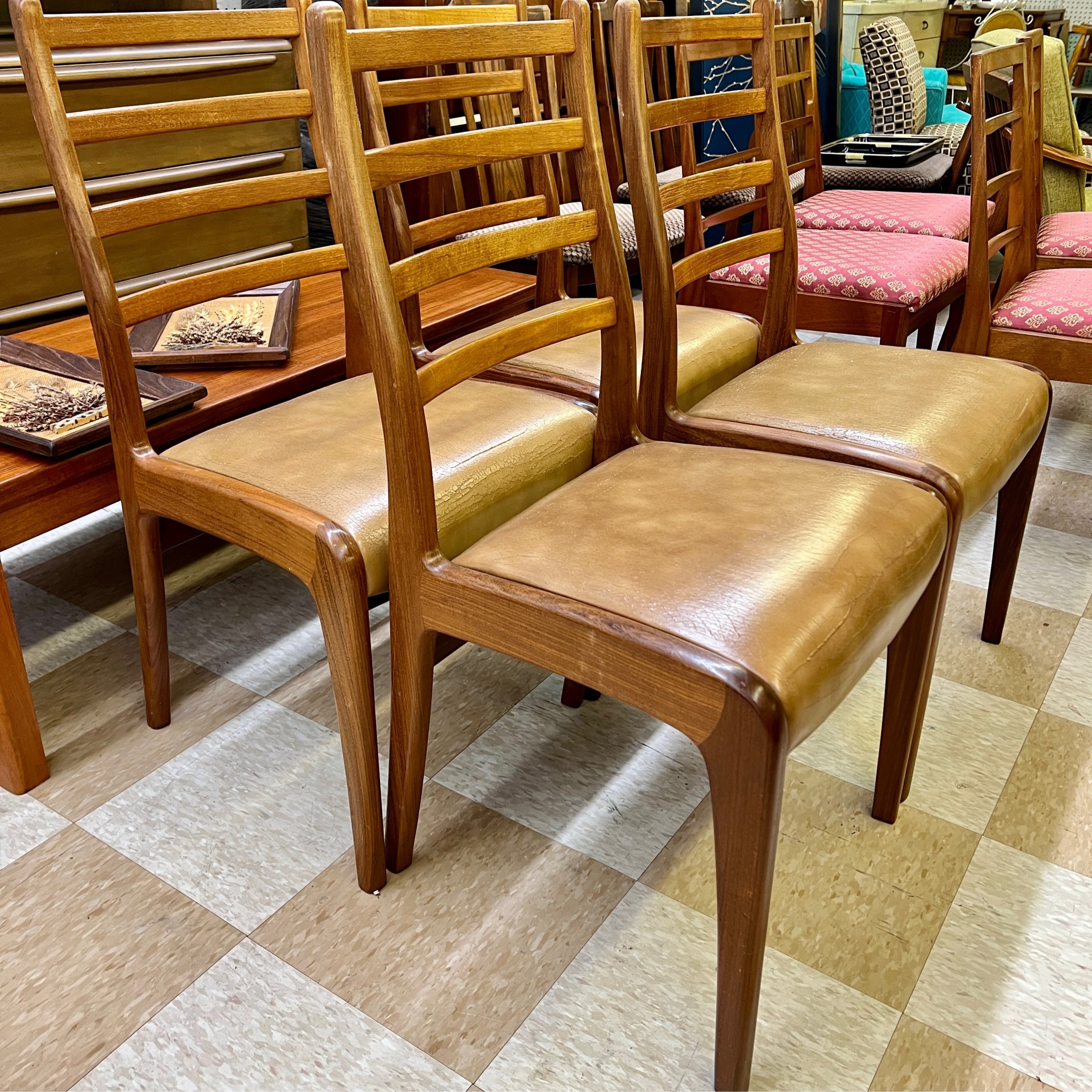 G Plan Dining Chairs (Set of 4) circa61 Modern